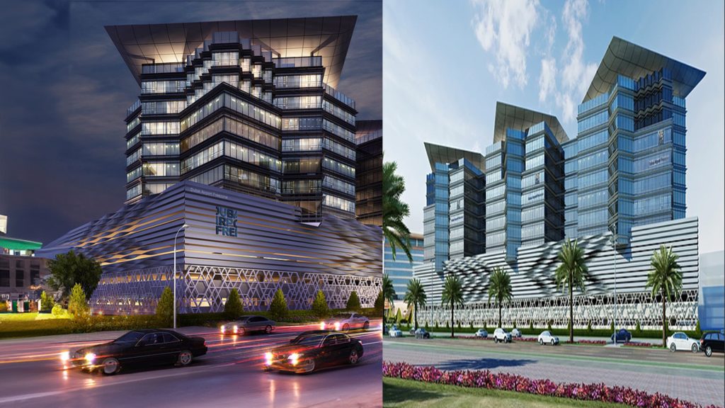 DAFZA W14 commercial Towers – DIEZ | RAQ